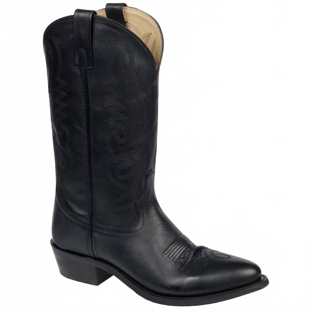 NEW SMOKY MOUNTAIN BOOTS men's denver leather western boots in black